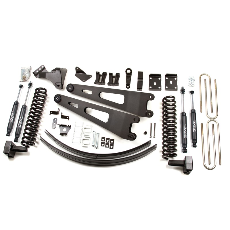Zone Offroad 6″ Radius Arm Suspension System 2011-2016 Ford F250/F350 F30N/F31N/F32N/F33N