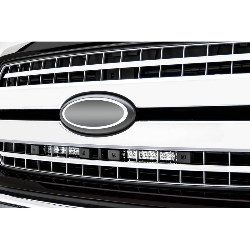 ZROADZ Z415711-KIT Black Mild Steel OEM Grille LED Kit Fits 2018-2020 Ford F-150 XLT F-150 Lariat