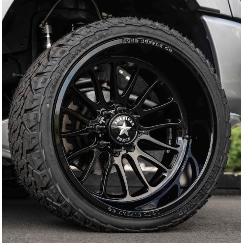 2021 Limited Megacab Cummins – American Force Nemesis Wheels Pre-Mounted on Venom Terra Hunter Tires