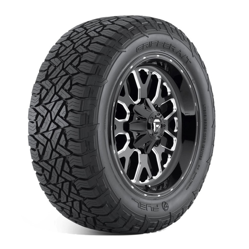 295/70R18/10 Fuel Off-Road Gripper A/T Tires Set of 6