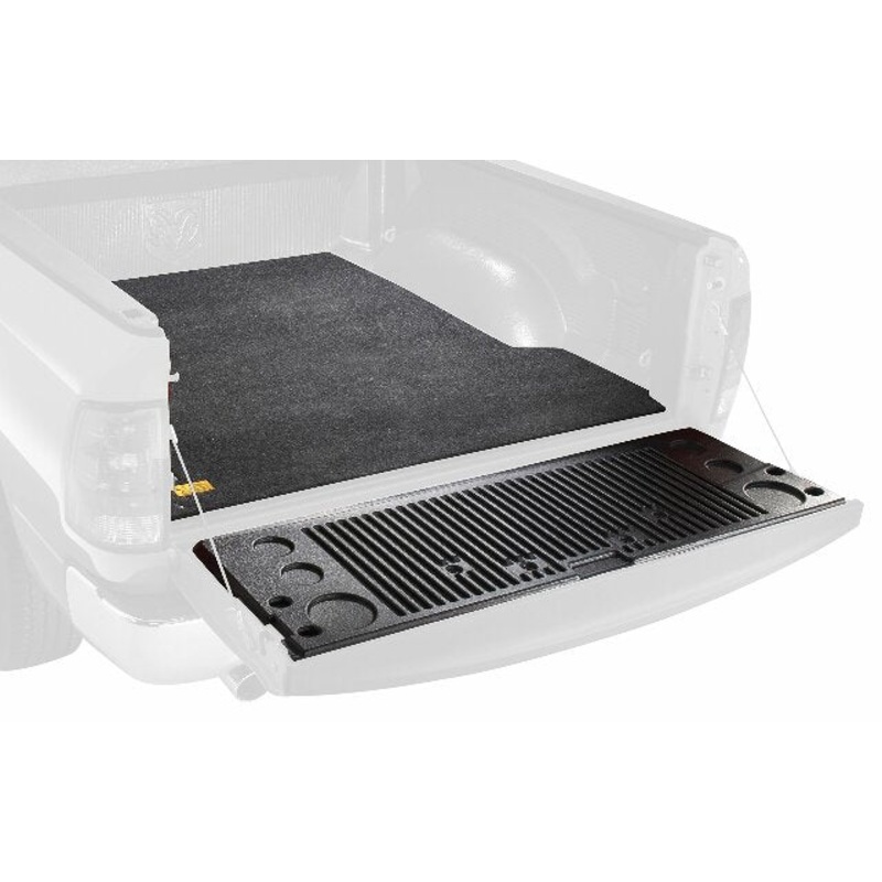 Bedrug Classic Bed Mat | 2015 – 2022 Chevrolet Colorado / GMC Canyon Models w/Drop-In Style Bedliners 61.7 Bed, Charcoal Grey | BMB15CCD