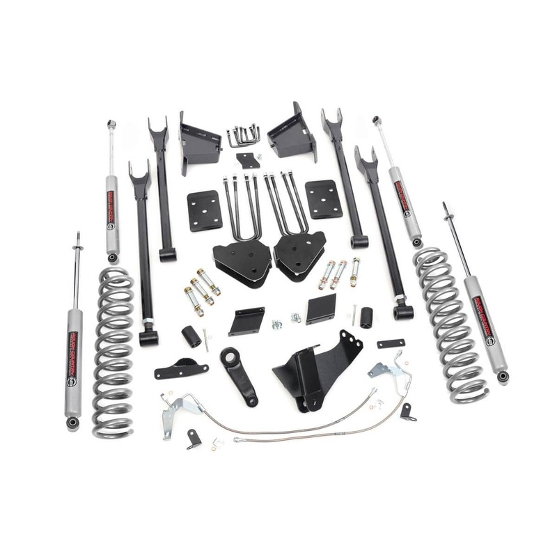 6 Inch Lift Kit | 4-Link | No OVLD | Ford F-250 Super Duty 4WD (2011-2014)