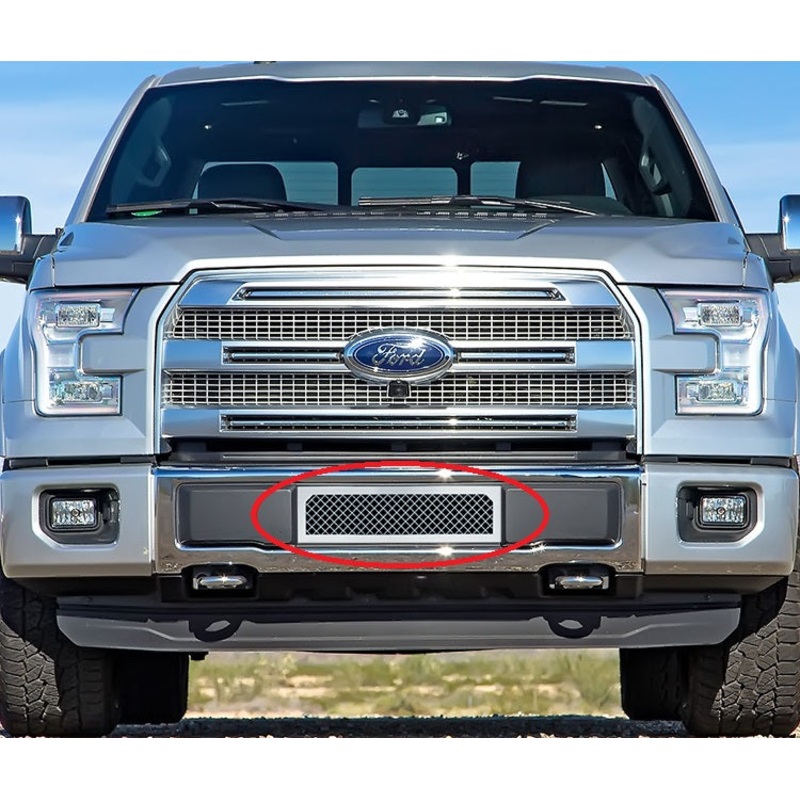 APS GR06GFC13S Lower Bumper Mesh Grille Fits 2015-2017 Ford F-150