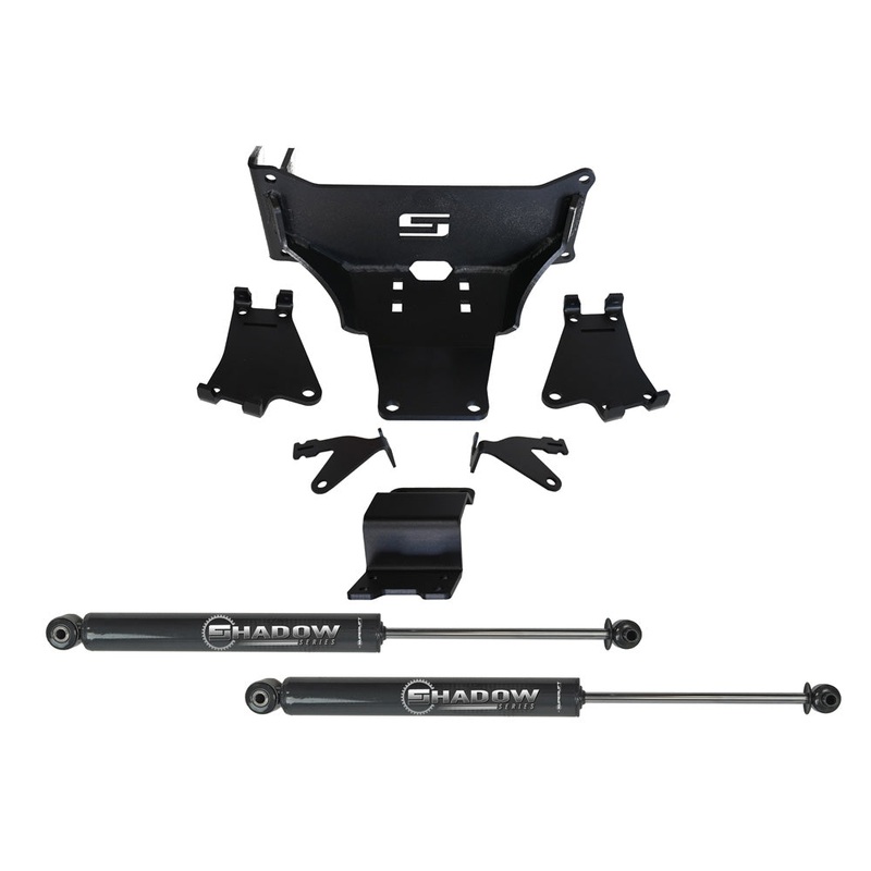 Dual Steering Stabilizer Kit-w/ Superlift Shocks-05-22 F250/350 4WD-No Lift Req 92741