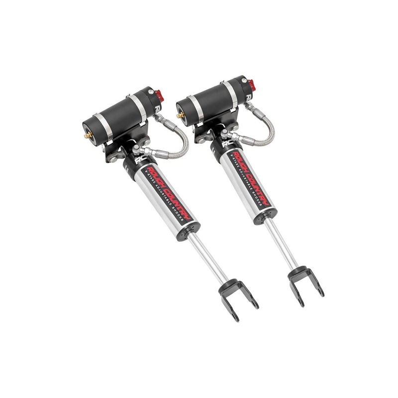 Rough Country Vertex 2.5 Adjustable Front Shocks 3-5″ Fits Chevrolet/GMC 3500 2/4WD 2011-2019