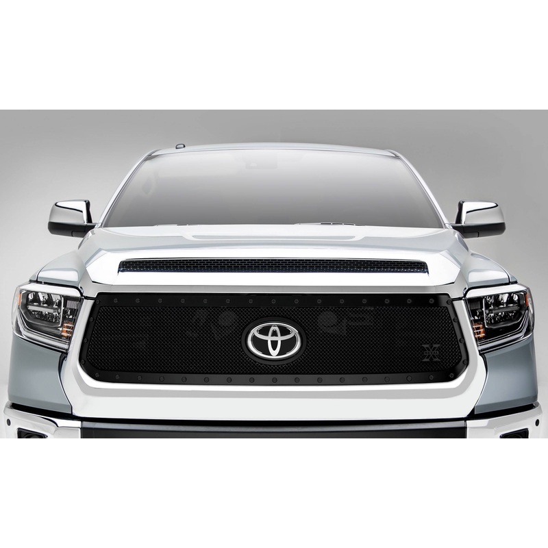 T-REX Grilles 6719661-BR Black Mild Steel Small Mesh Grille Fits 2018-2021 Toyota Tundra