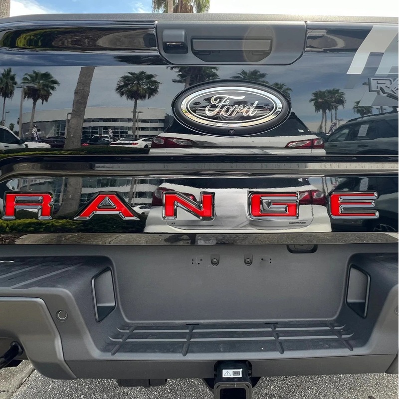 Tufskinz Tailgate Letter Inserts for Ford Ranger (2024-2025)