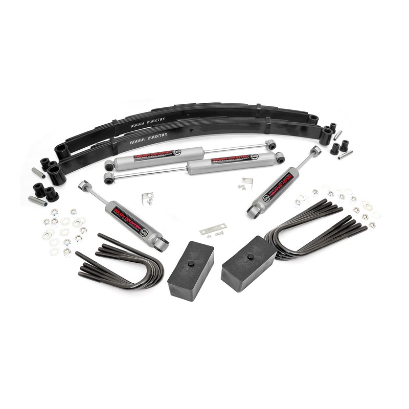 2 Inch Lift Kit | Rear Blocks | Chevy/GMC 3/4-Ton Suburban 4WD (1988-1991)