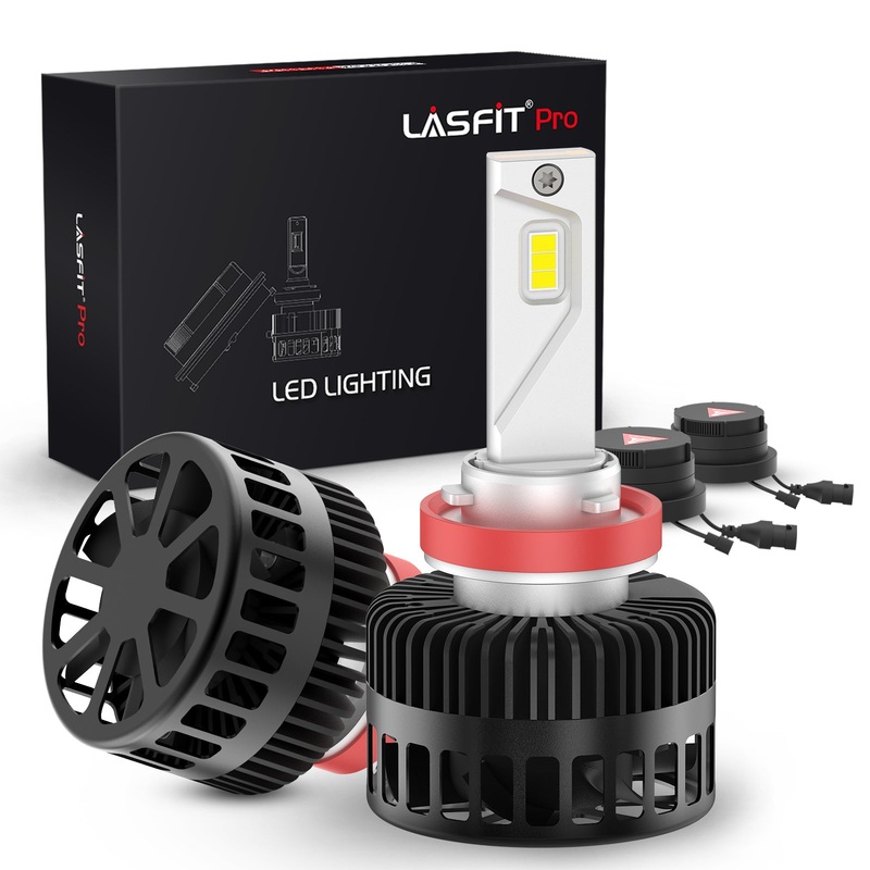 Fit for Ford Escape 2014-2016 Custom H11 LED Bulbs with Dust Cover | Pro-DC Series