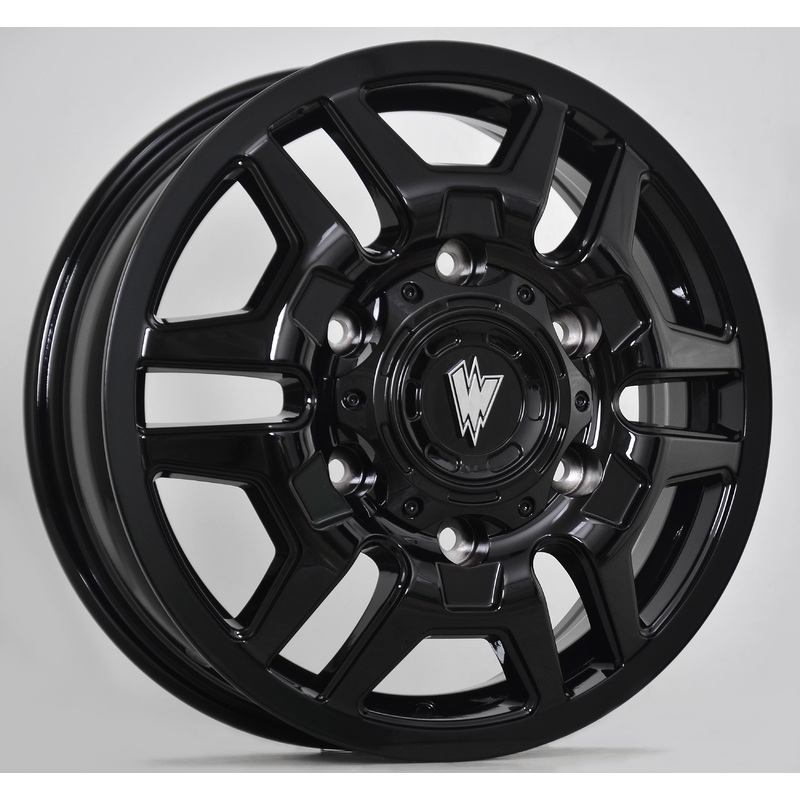 Ford Transit Waldoch Blaze 17X6 All Black Glossy 6X180, 17068006180GB