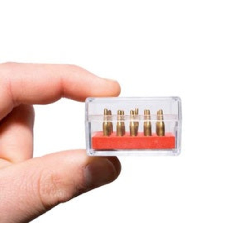 GoatGuns Mini AR Dummy Brass Rounds, for AR15 Models