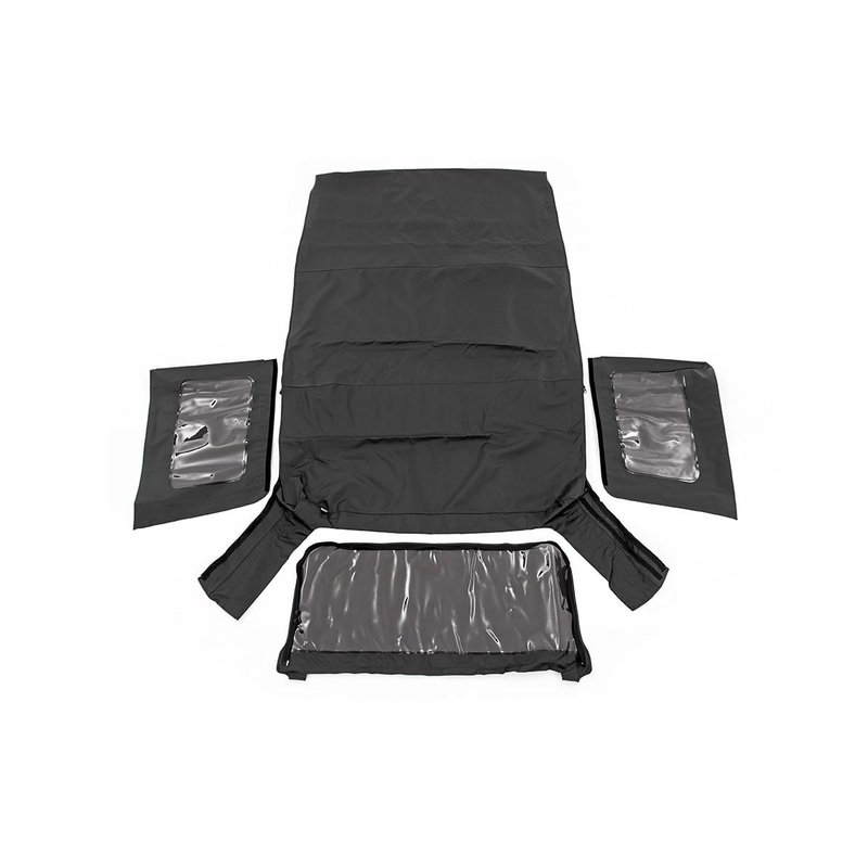 Soft Top | Replacement | Black | 4 Door | Jeep Wrangler Unlimited (10-18)