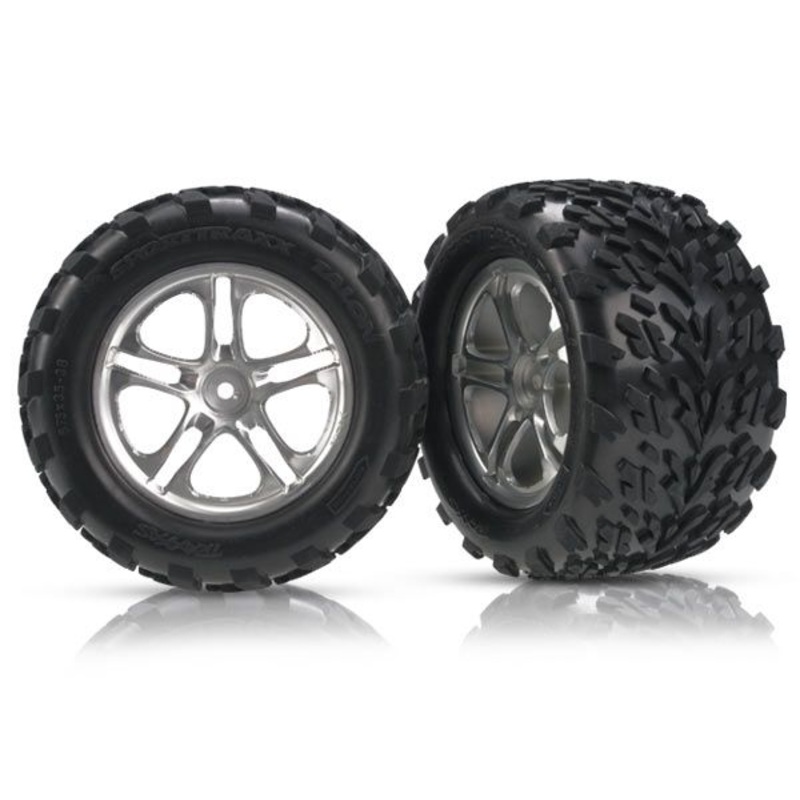 Traxxas T&W SS  STN 3.8 Wheel/Talon Tire