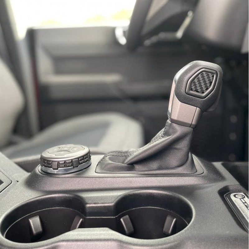 Tufskinz Shift Knob Insert (Automatic) Accent Trim for Ford Bronco (2021-2024)