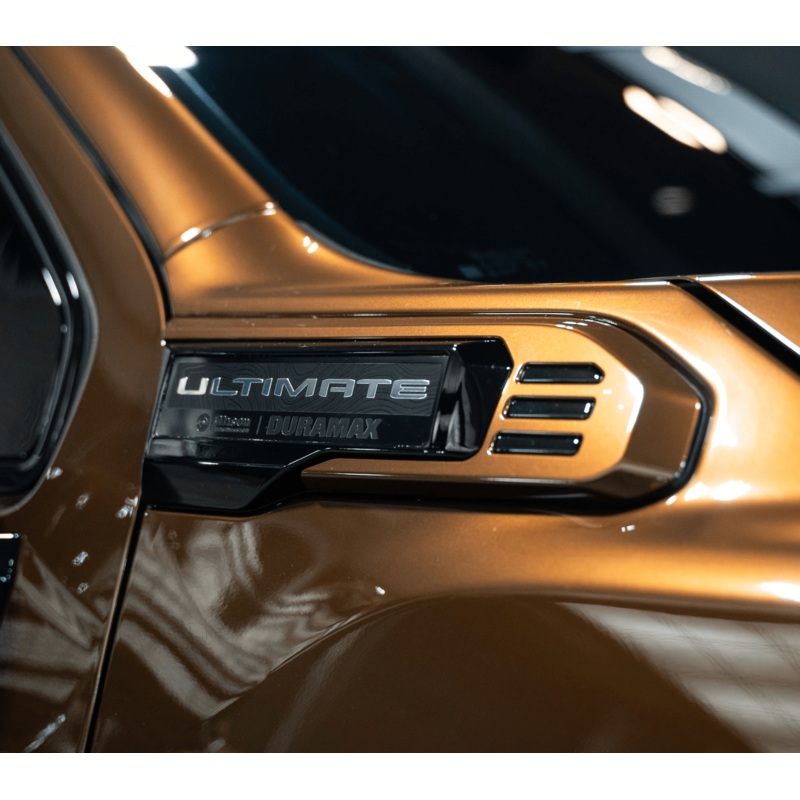 2020-2024 GMC 2500/3500 OEM Hood Badges Custom Painted