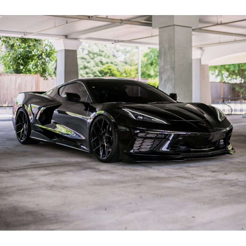 RSC C8 Corvette 5VM Style Carbon Fiber Side Skirts