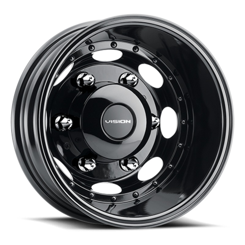 16×5.5 Vision Gloss Black Rear 6×205 2007-Present Sprinter 3500 DRW
