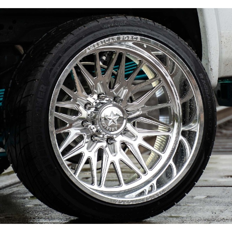 2016 Denali Duramax LML – American Force Frost Concave Wheels Pre-Mounted on Venom Ragnarock GTS Tires