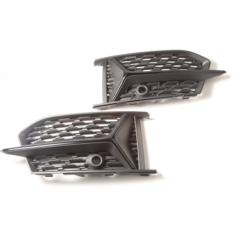 2019+ Audi RS6 Style Fog Light Grilles | C8 A6/S6