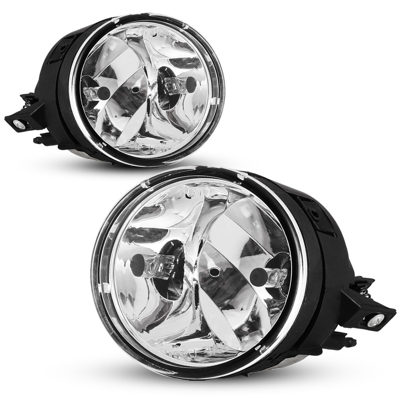 For 2004-2015 Nissan Titan/2005-2007 Nissan Armada Fog Lights – Clear