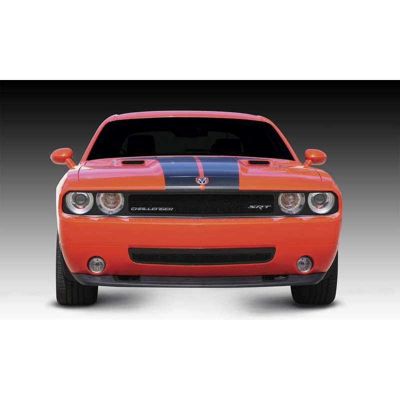 T-REX Grilles 51415 Black Mild Steel Small Mesh Grille Fits 2011-2014 Dodge Challenger