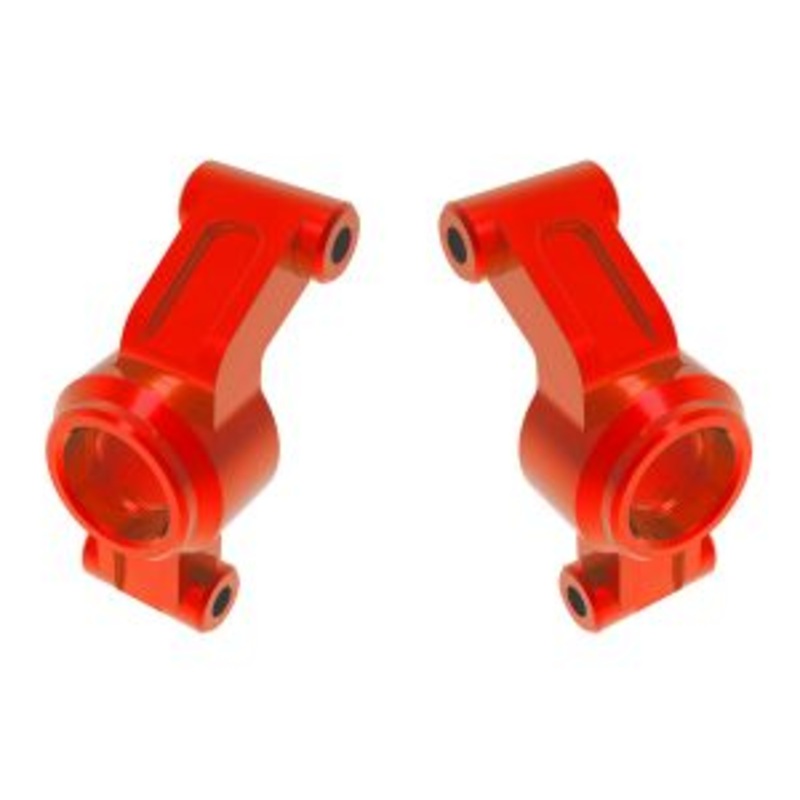 Traxxas Mini Maxx Aluminum Stub Axle Carriers RED