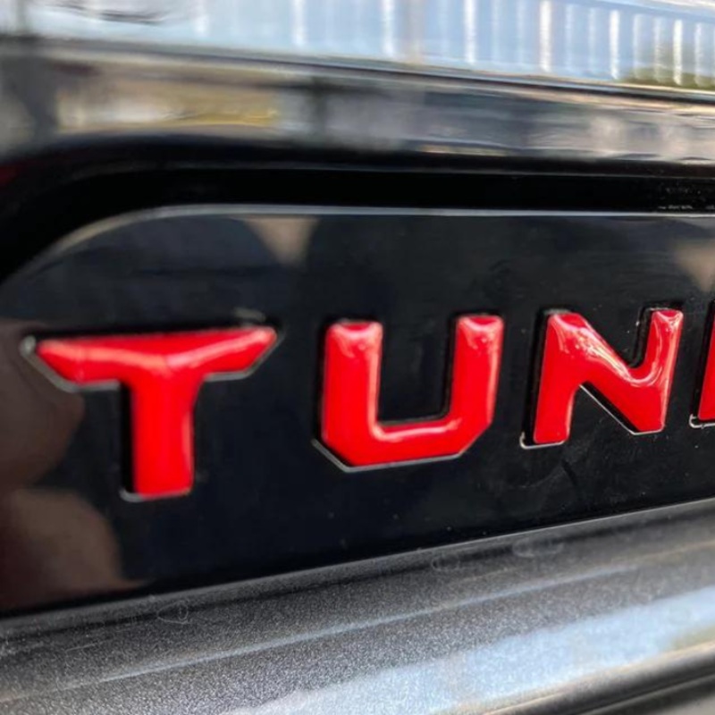 Tufskinz 3RD Brake Light Letter Inserts for Tundra (2022-2024)