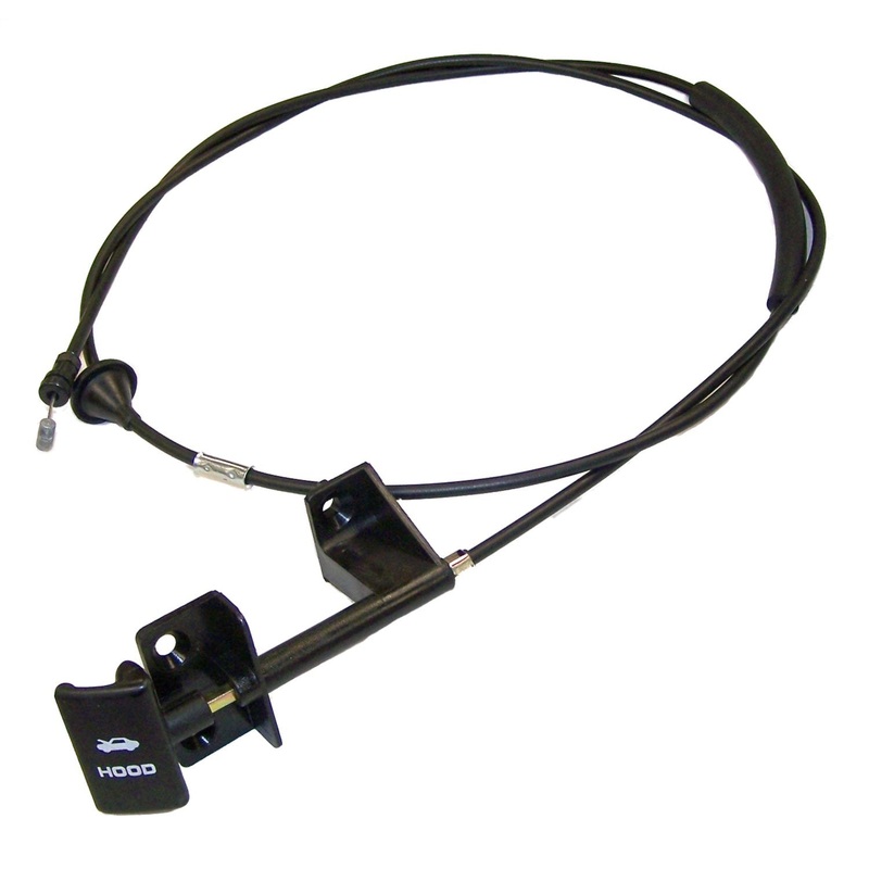Crown Automotive 55235483AD Hood Release Cable Fits 97-01 Cherokee (XJ)