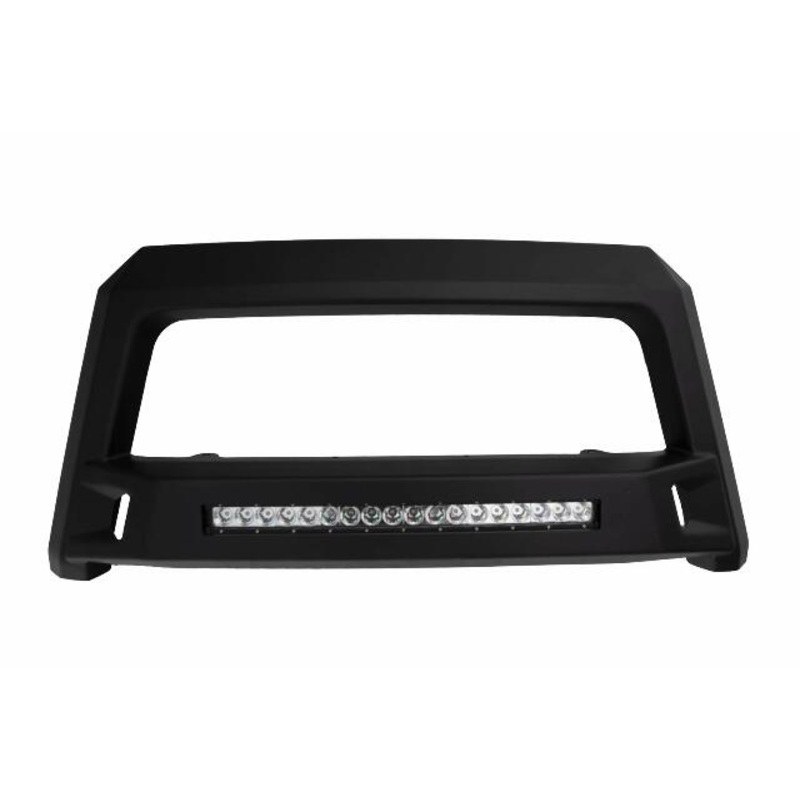 Lund 86521204 Revolution Bull Bar with Integrated LED Light Bar, Black Steel Compatible with Dodge Ram 1500 (Excludes Rebel);  Ram 1500 Classic 2019
