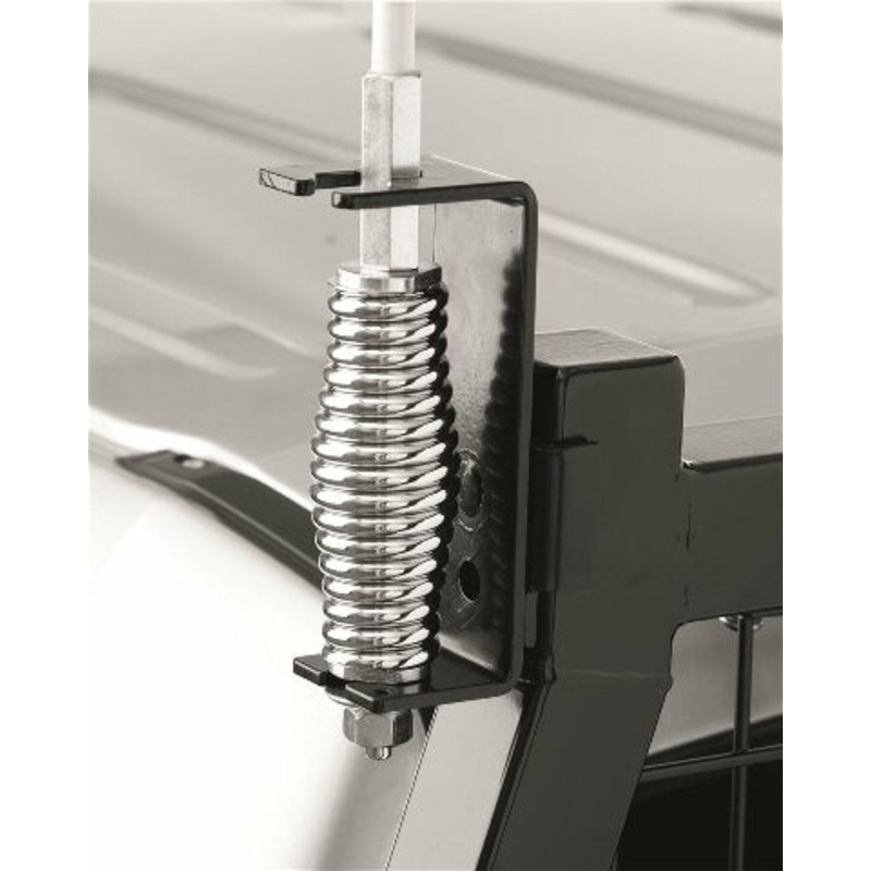 RealTruck Backrack Mining Whip Holder | Black, No Drill | 41008 | Universal w/Backrack Frame’s