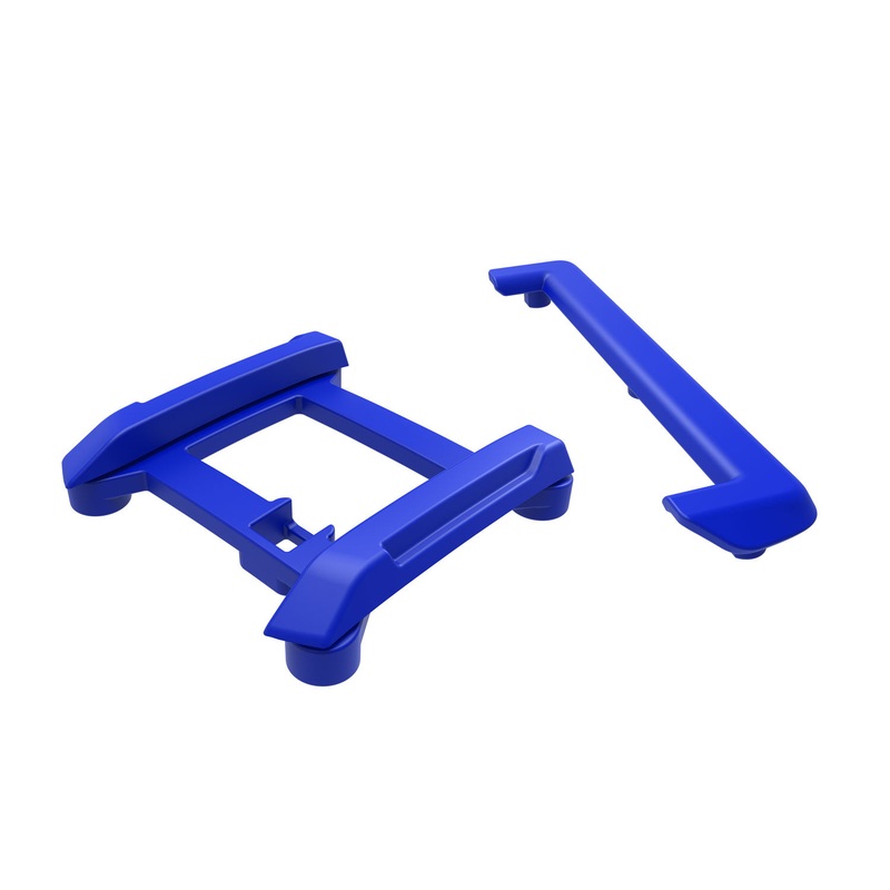 Traxxas Mini Maxx Skid plate (roof)/ tailgate protector BLUE