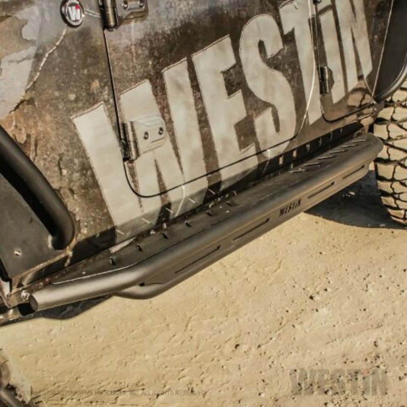 Westin 42-6025 Triple Tube Rock Rail Steps Fits 18-22 Wrangler (JL)