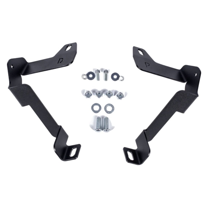 Cali Raised 32″ Lower Bumper Hidden LED Light Bar Mounting Brackets for Tundra (2014-2021)