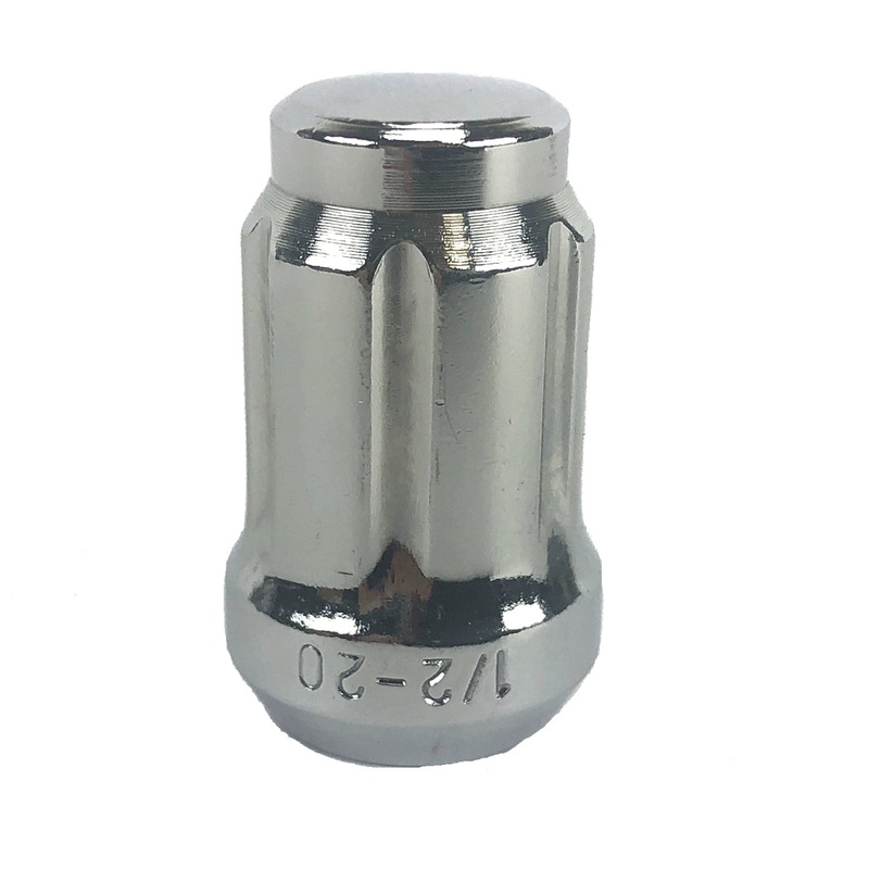 Closed End 6 Spline 1/2 Lug Nut Wheel Nut 1/2×20