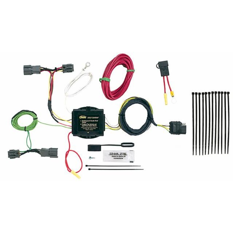 Hopkins Towing Solutions 43914 Plug-In Simple Vehicle Wiring Kit, RED WHITE