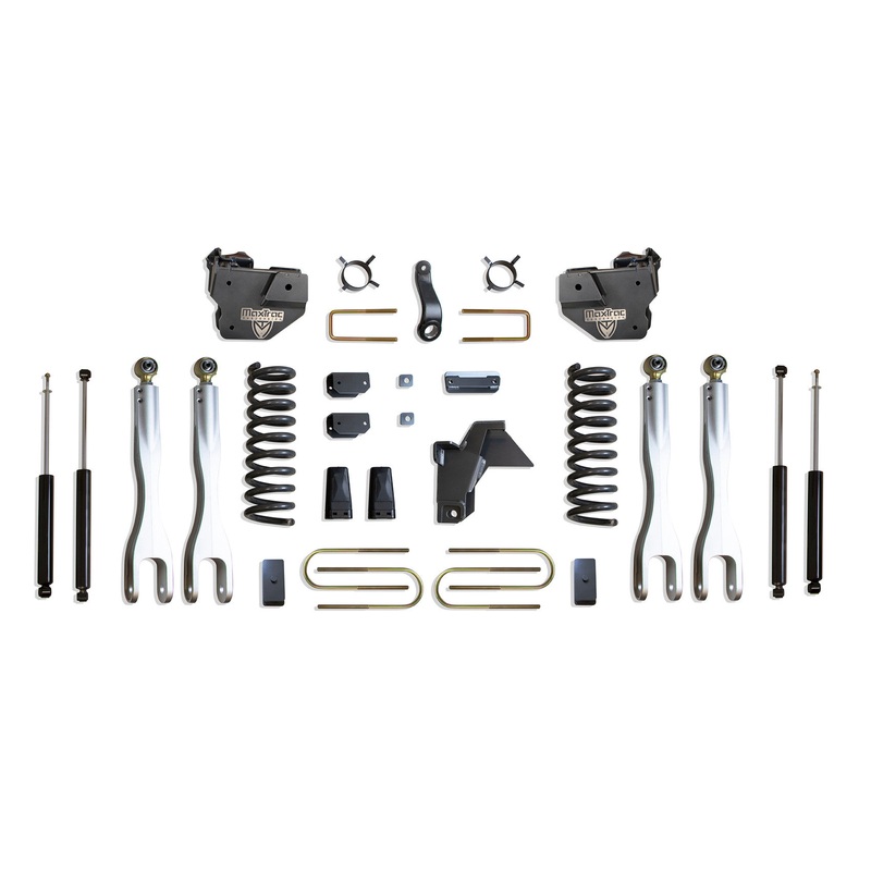 Switch Suspension – Dodge Ram 3500 4wd 2019-2024 Maxtrac 8″ Lift Kit w/ Forged 4 Link