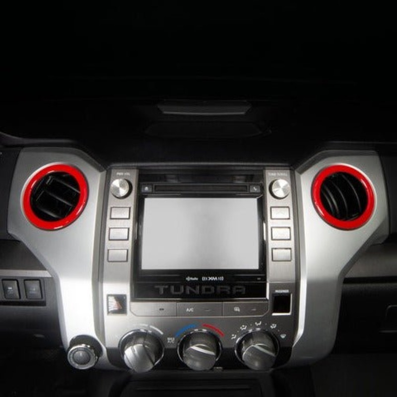 Tufskinz AC Vent Rings Chrome Delete for Tundra (2014-2021)