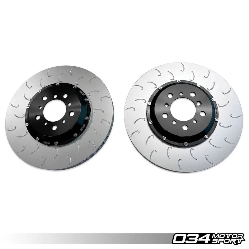 2014-2018 F8X M4/ M2 034 Motorsport 2-Piece Front Brake Rotor Kit – 380x30mm