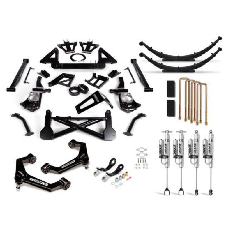 2020-2024 GMC/Chevrolet 2500/3500 Cognito 10-Inch Performance Lift Kit with Fox PSRR 2.0 Shocks