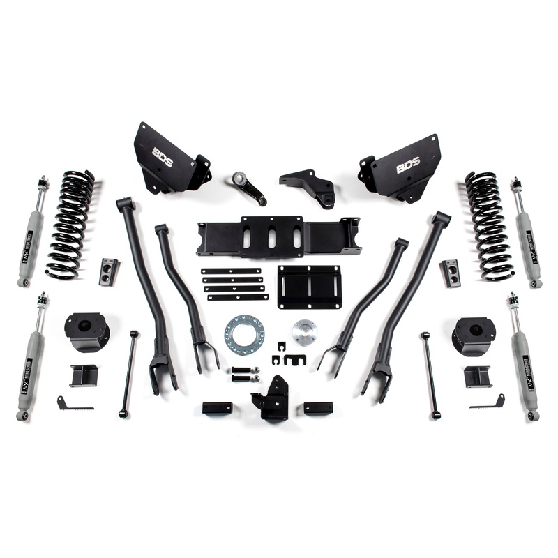 BDS Suspension 6″ 4-Link Suspension System | 2014-2018 Ram 2500 4WD (Diesel) w/ Rear Air Ride 1628H