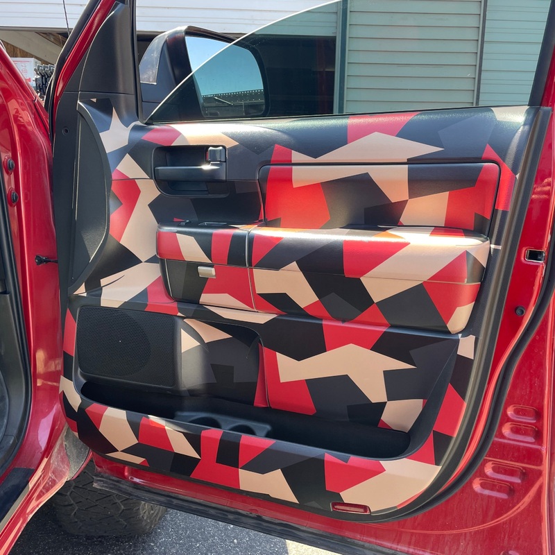 Taco Vinyl Door Skins for Tundra (2014-2021)