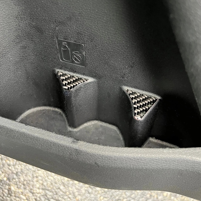 Tufskinz Door Cupholder Accent Trim for  Tacoma (2016-2023)