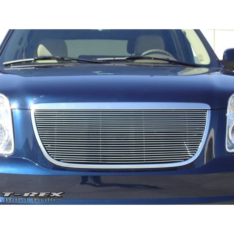 T-REX Grilles 21171 Polished Aluminum Horizontal Grille Fits 2007-2014 GMC Yukon Yukon XL