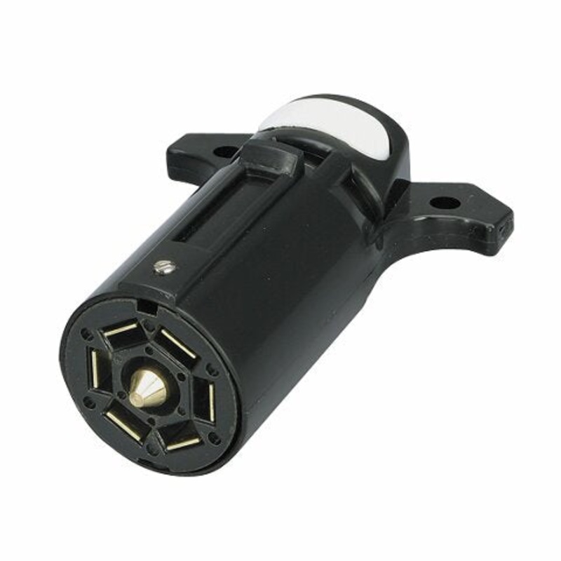 Bargman 50-77-003 7-Way Thermo-Plastic Connector – Trailer End