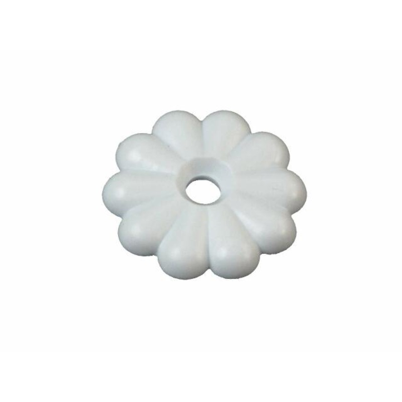 RV Designer H613, Rosette Washers with #6 Screws, White, Interior Hardware, small, 14 Per Pack