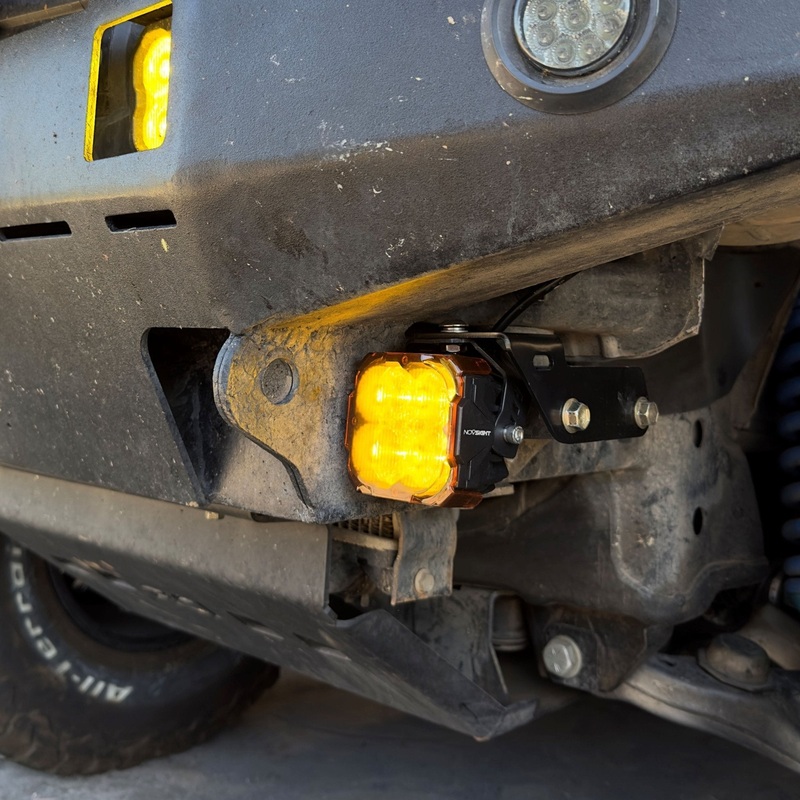 TEQ Offroad High Clearance Bumper LED Pod Brackets for 4Runner (1996-2002)
