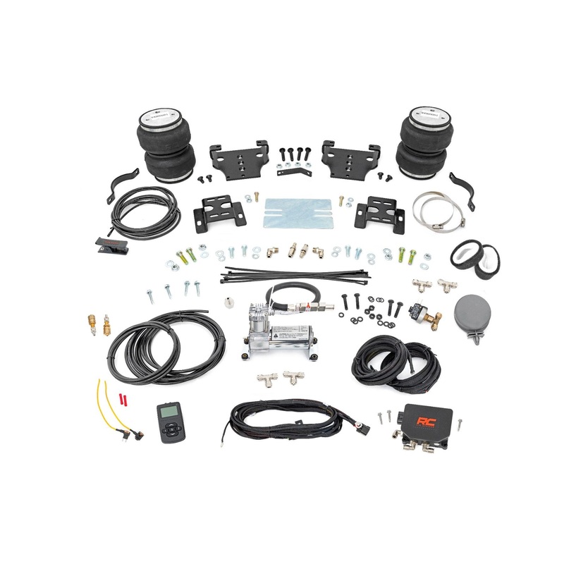 Air Spring Kit w/compressor | Wireless Controller | 0-6″ Lift | Chevy/GMC 2500HD (01-10)