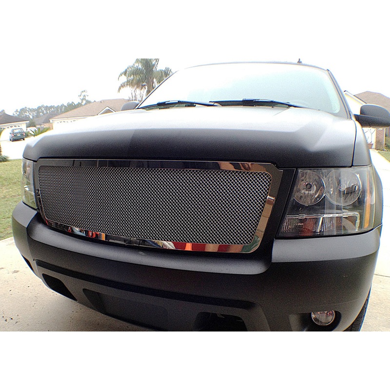 APS GR03GEB28T Main Upper Mesh Grille Fits 2007-2013 Chevy Avalanche