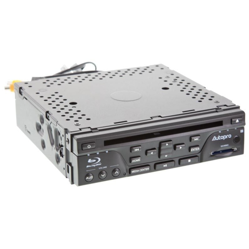 Autopro BD-1208 In Dash or Underseat Car Blu-Ray player with USB and SD Card slots