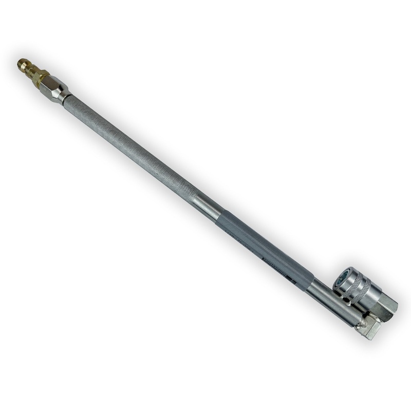 Haltec ES-301 Easy Lock 12 inch Extended 180-degree Reverse Angle Open Air Chuck